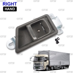 มือจับใน มือดึง ด้านใน มือเปิดในประตู ข้างซ้าย 1 ชิ้น สีเทา สำหรับ Hino Profia Truck ปี 1992-2003